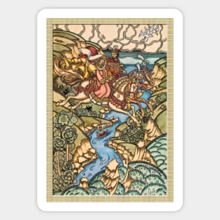 Russian Fairy Tale, Maria Morevna Sticker